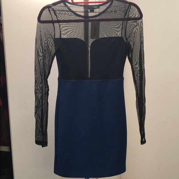 Forever 21 Blue Party Dress - Picture 2 of 5